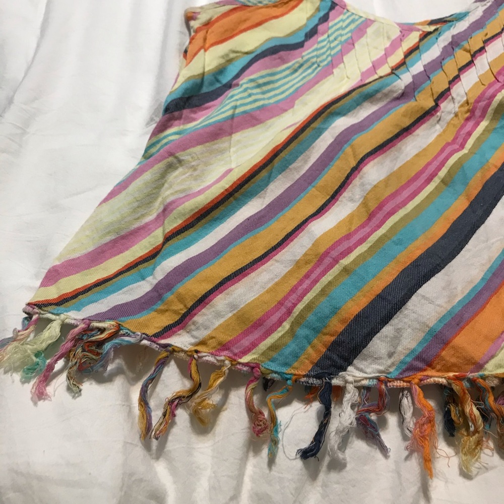 AMERICAN RAG fringe tank top - Picture 3 of 6